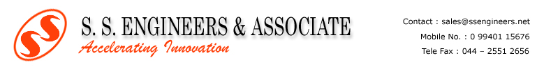 S S Engineering and Associates, chennai, tamilnadu, india, engineers, Automobile, Paper, Electronic, Printing, Logistics, FMCG, Dock Leveler, Scissors Lift , Mast Lift,Roller Conveyor , Chain Conveyor , Belt Conveyor , Slat Conveyor, Manipulator , Jib Crane, Custom Built Low cost automation, Pick & place automation, General Fabrication and Machining, Paper reel loading scissors lift
